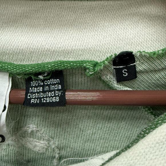 Desigual Turtleneck Pullover Sweater in Green Women’s Size Small - Picture 9 of 11